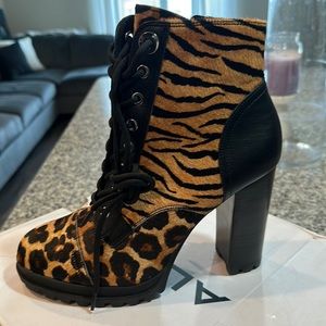 Leopard boots